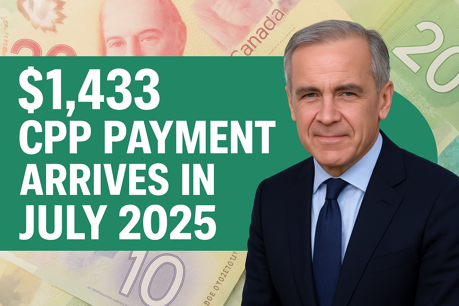 Canada Issues $1,433 Retirement Benefit