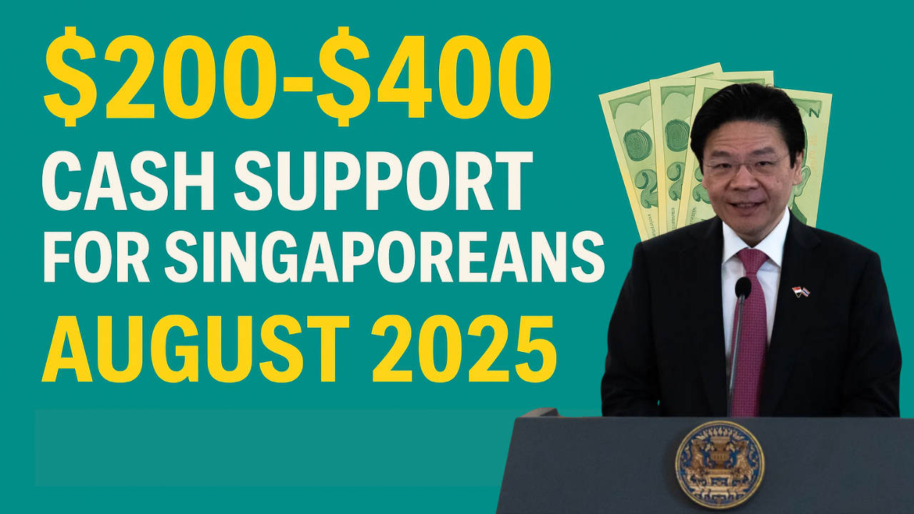 Singapore Confirms $200–$400 August 2025 Payout – Check Eligibility Now!